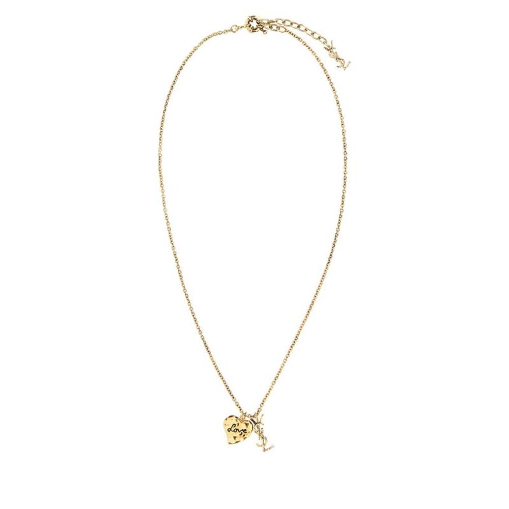 Saint Laurent Women Collier Charms Coeur